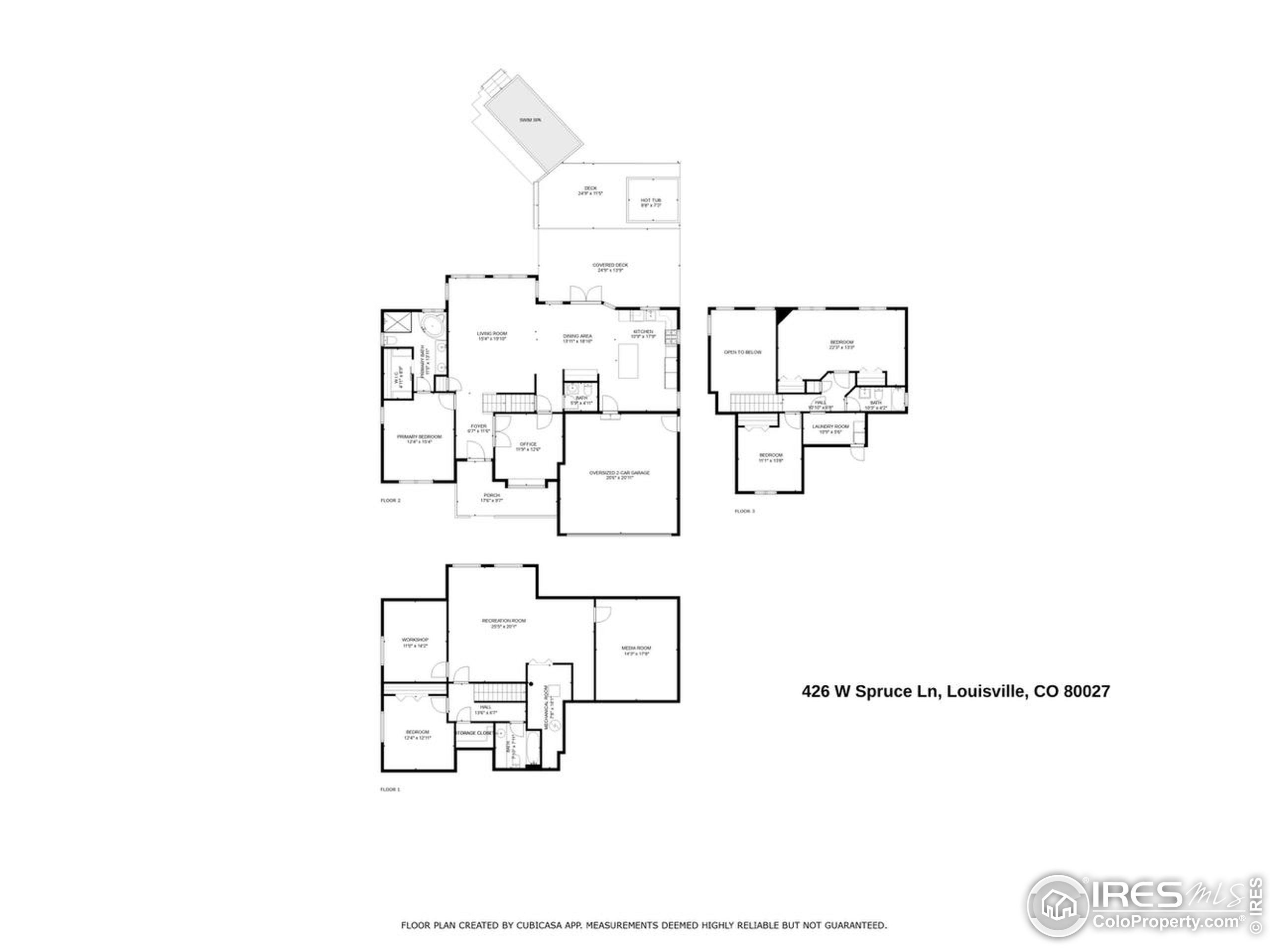 Louisville, Colorado, 80027, United States, 4 Bedrooms Bedrooms, ,4 BathroomsBathrooms,Residential,Active,1821969