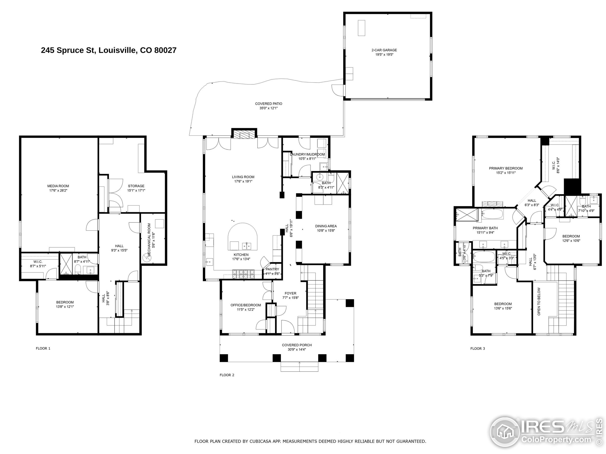 Louisville, Colorado, 80027, United States, 4 Bedrooms Bedrooms, ,5 BathroomsBathrooms,Residential,Active,1764452