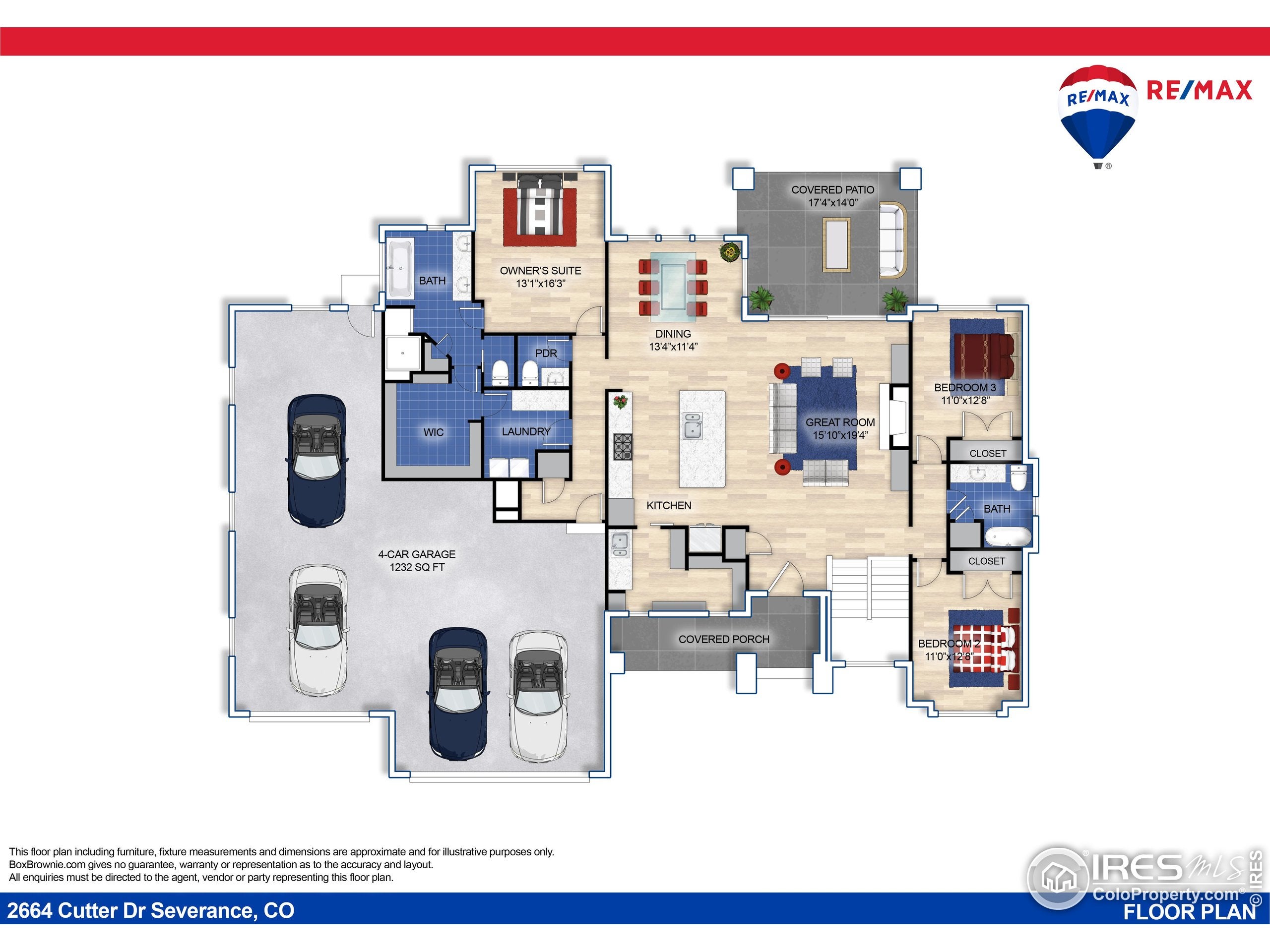 Severance, Colorado, 80524, United States, 3 Bedrooms Bedrooms, ,3 BathroomsBathrooms,Residential,Active,1884994
