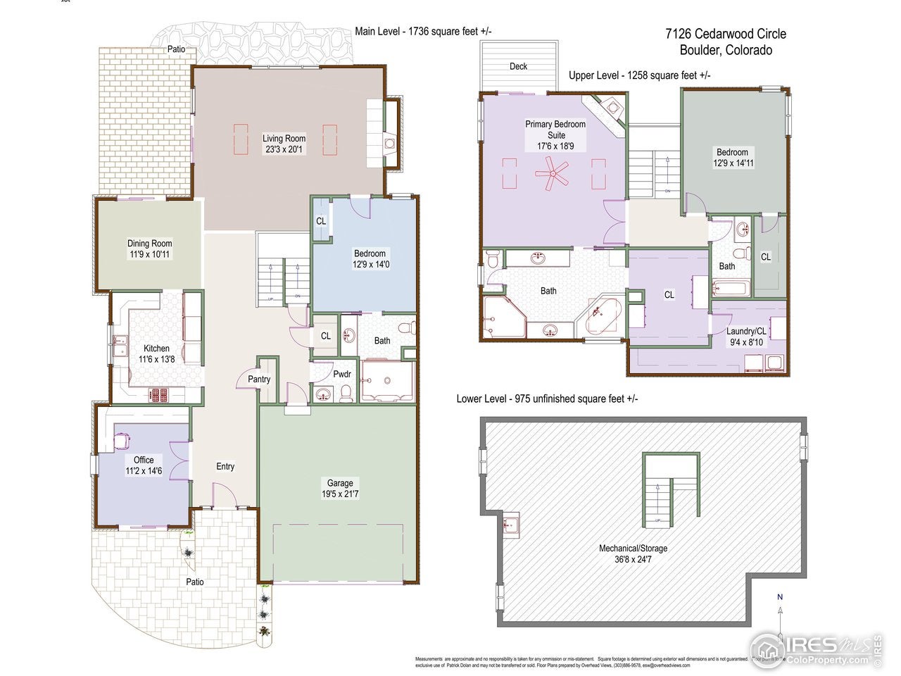 Boulder, Colorado, 80301, United States, 3 Bedrooms Bedrooms, ,4 BathroomsBathrooms,Residential,Active,1997580