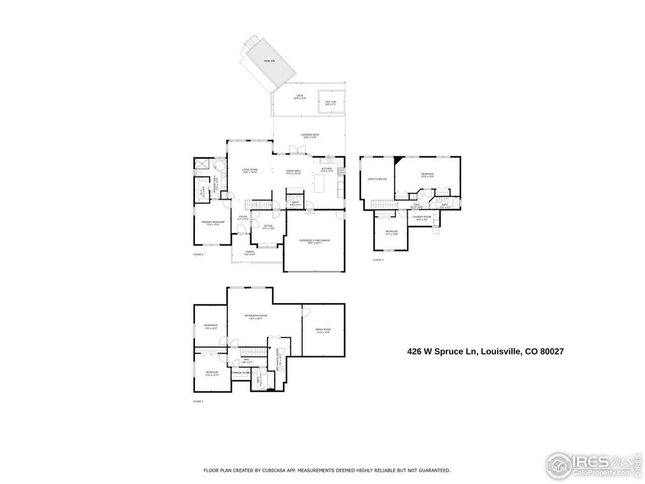 Louisville, Colorado, 80027, United States, 4 Bedrooms Bedrooms, ,4 BathroomsBathrooms,Residential,Active,1821969