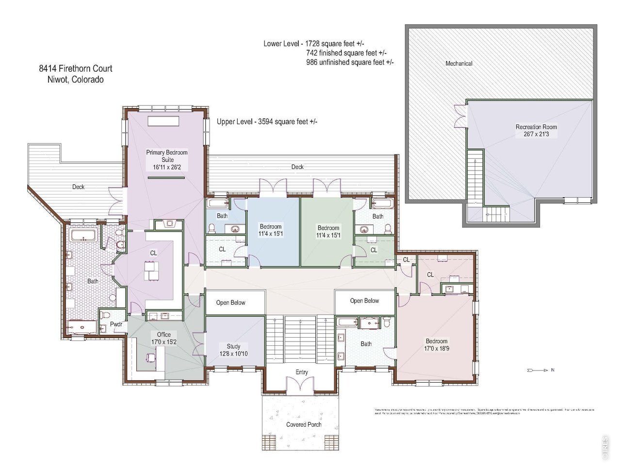 Niwot, Colorado, 80503, United States, 4 Bedrooms Bedrooms, ,7 BathroomsBathrooms,Residential,Active,2033402
