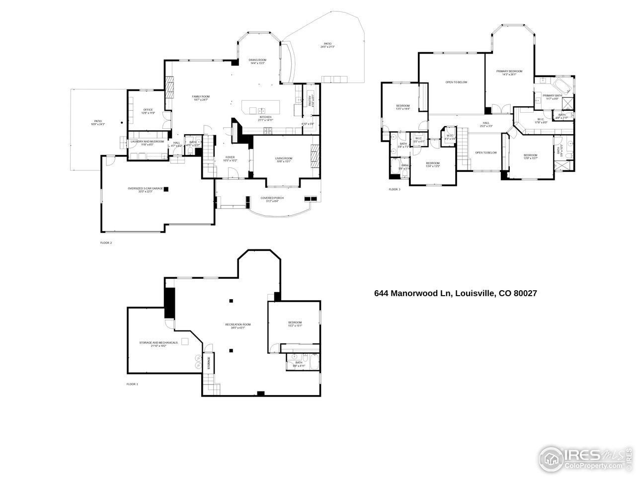 Louisville, Colorado, 80027, United States, 5 Bedrooms Bedrooms, ,5 BathroomsBathrooms,Residential,Active,2013448