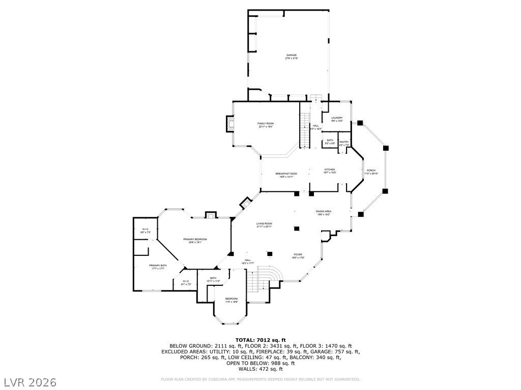 Las Vegas, Nevada, 89146, United States, 5 Bedrooms Bedrooms, ,7 BathroomsBathrooms,Residential,Active,2032390