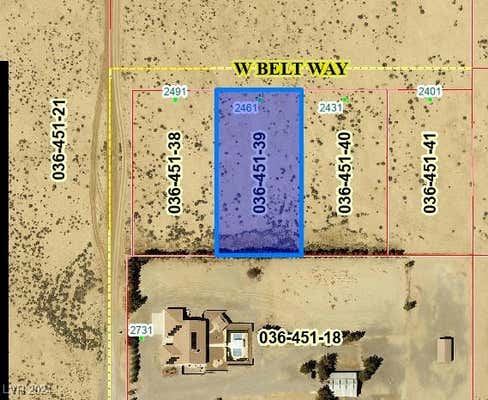 2461 W BELT WAY, PAHRUMP, NV 89048 - Image 1