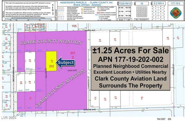 ±1.25 ACRES VICKI AVE AVENUE, LAS VEGAS, NV 89124, photo 3 of 3