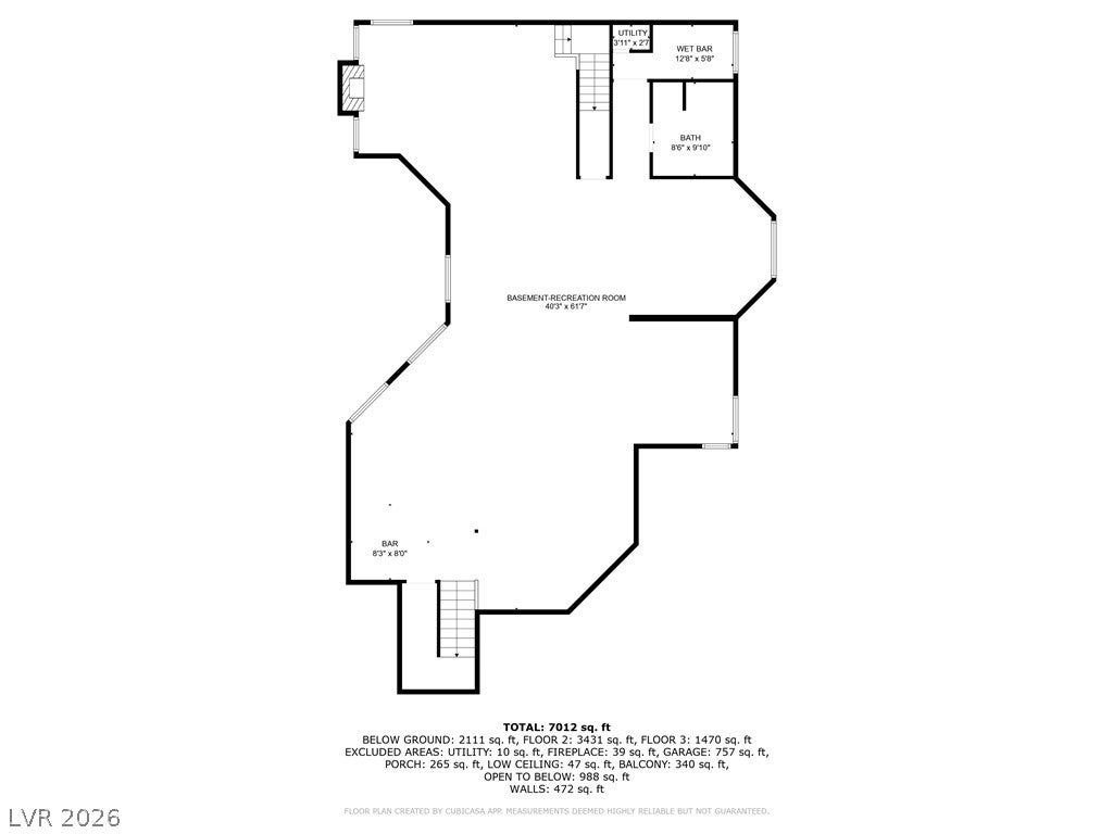 Las Vegas, Nevada, 89146, United States, 5 Bedrooms Bedrooms, ,7 BathroomsBathrooms,Residential,Active,2032390