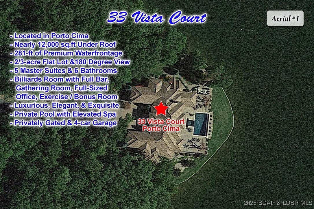 Porto Cima, Missouri, 65079, United States, 5 Bedrooms Bedrooms, ,6 BathroomsBathrooms,Residential,Active,1989748