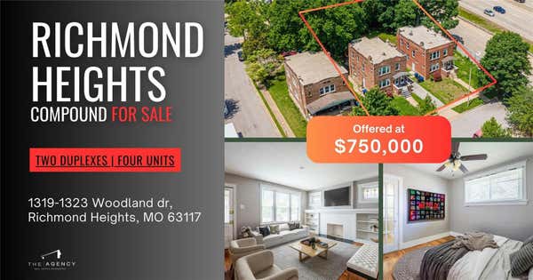 1323 WOODLAND DR, SAINT LOUIS, MO 63117 - Image 1