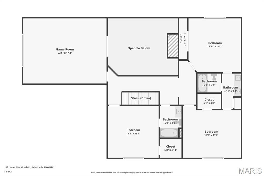 St Louis, Missouri, 63141, United States, 5 Bedrooms Bedrooms, ,5 BathroomsBathrooms,Residential,Active,1995294