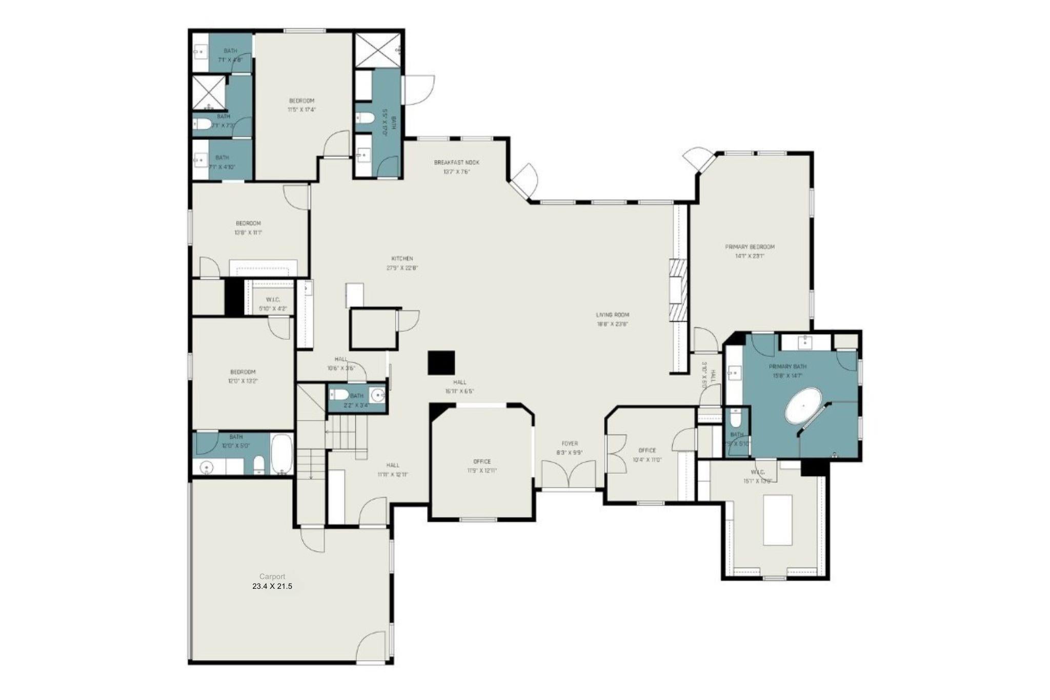 Conroe, Texas, 77304, United States, 6 Bedrooms Bedrooms, ,7 BathroomsBathrooms,Residential,Active,1971805