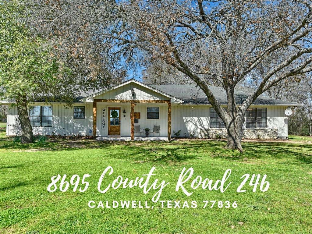 8695 COUNTY ROAD 246, CALDWELL, TX 77836, photo 1 of 14