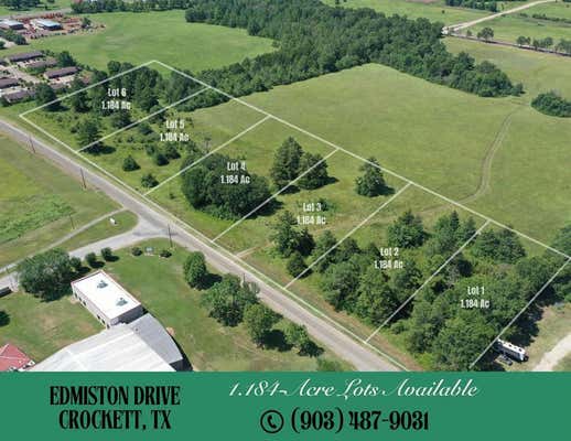 LOT 1 EDMISTON DRIVE, CROCKETT, TX 75835 - Image 1