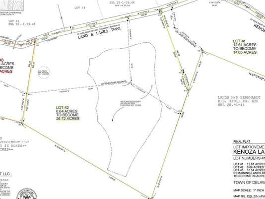 LOT 42 KENOZA TRAIL, KENOZA LAKE, NY 12750, photo 2 of 8