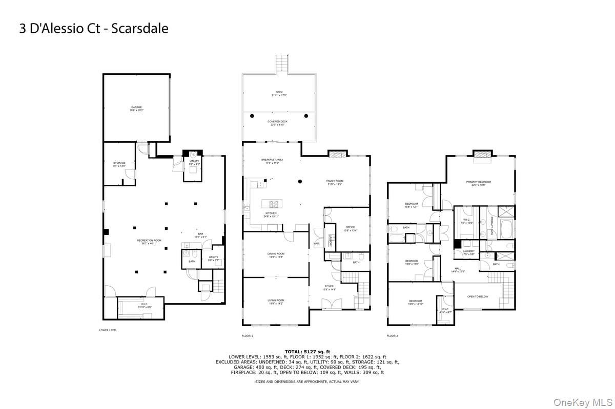 Scarsdale, New York, 10583, United States, 4 Bedrooms Bedrooms, ,4 BathroomsBathrooms,Residential,Active,1951822