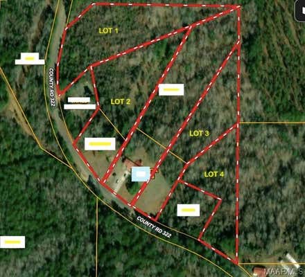 1952 COUNTY ROAD 322 LOT 3, MAPLESVILLE, AL 36750 - Image 1