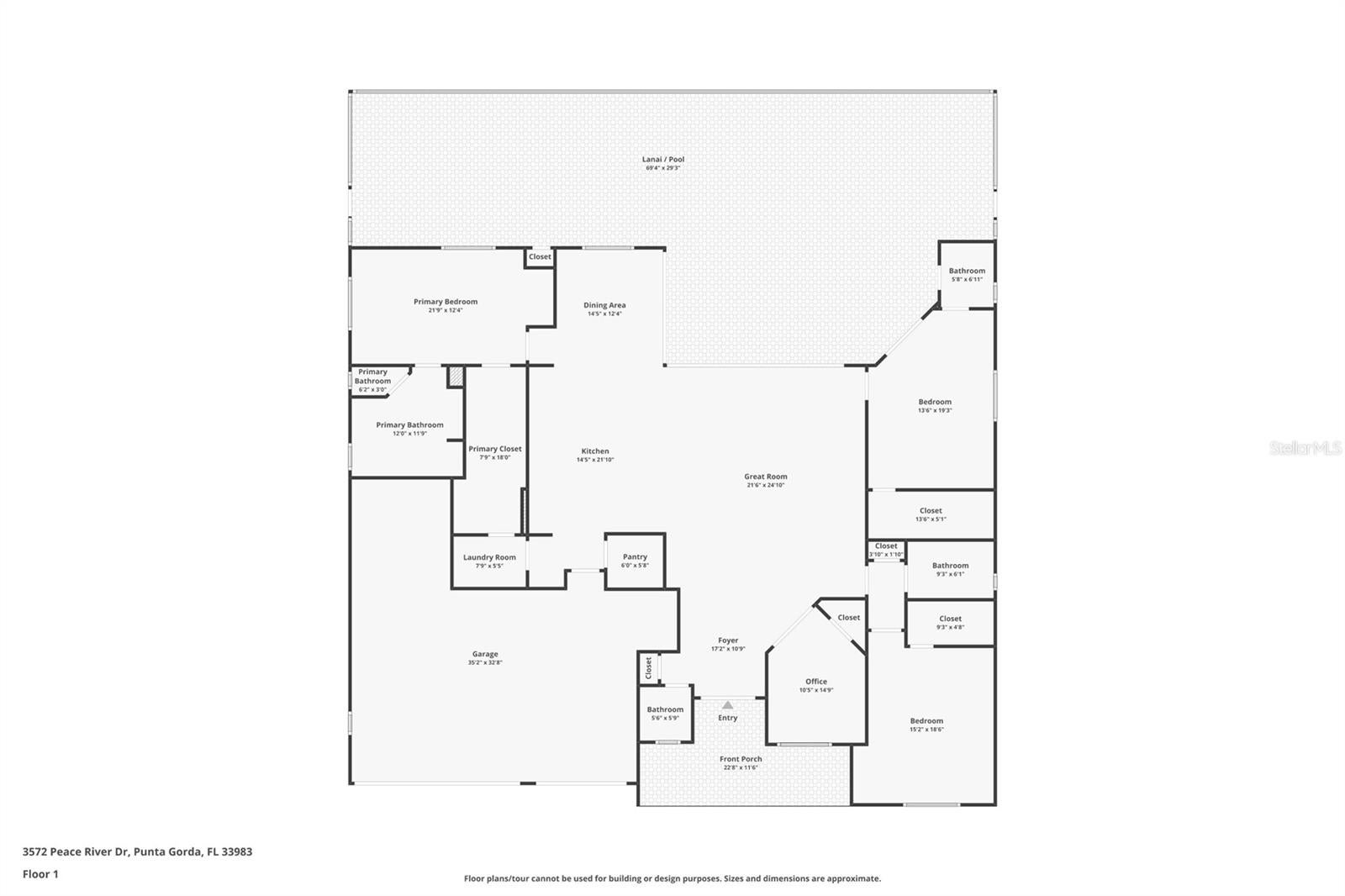 Punta Gorda, Florida, 33983, United States, 4 Bedrooms Bedrooms, ,4 BathroomsBathrooms,Residential,Active,2002320