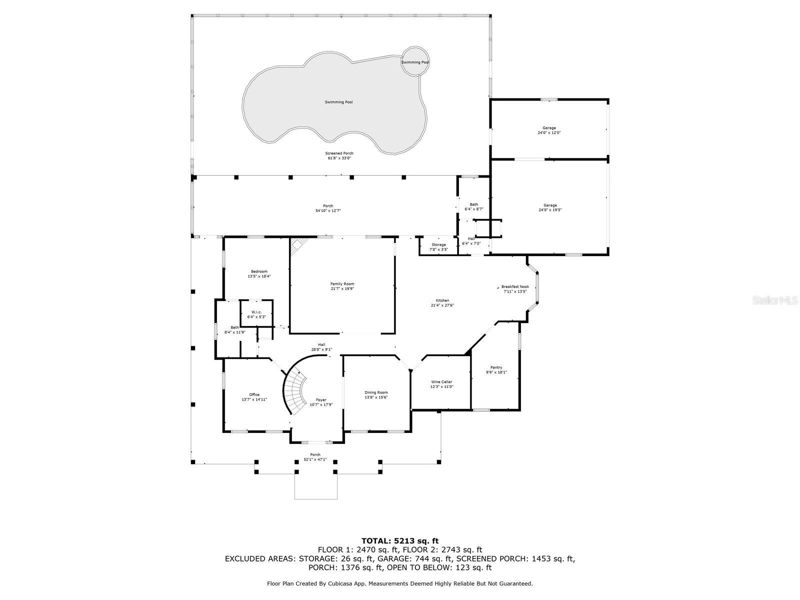 Ocala, Florida, 34471, United States, 5 Bedrooms Bedrooms, ,5 BathroomsBathrooms,Residential,Active,1909634