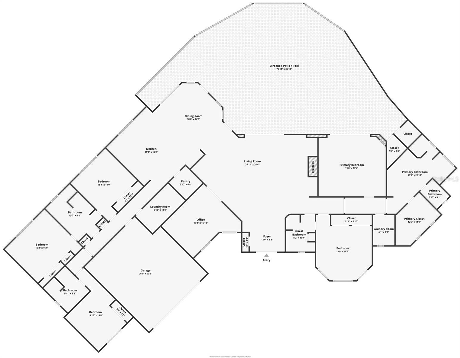 Punta Gorda, Florida, 33950, United States, 5 Bedrooms Bedrooms, ,5 BathroomsBathrooms,Residential,Active,2007175