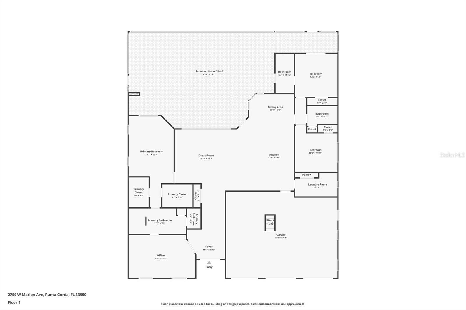 Punta Gorda, Florida, 33950, United States, 3 Bedrooms Bedrooms, ,3 BathroomsBathrooms,Residential,Active,1973261