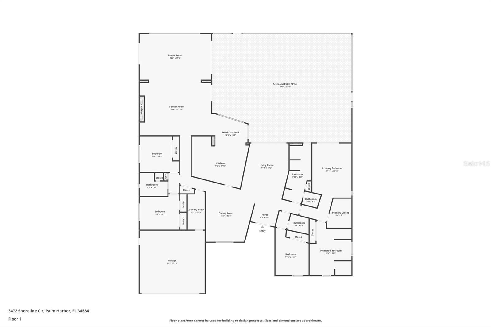 Palm Harbor, Florida, 34684, United States, 4 Bedrooms Bedrooms, ,4 BathroomsBathrooms,Residential,Active,1936412