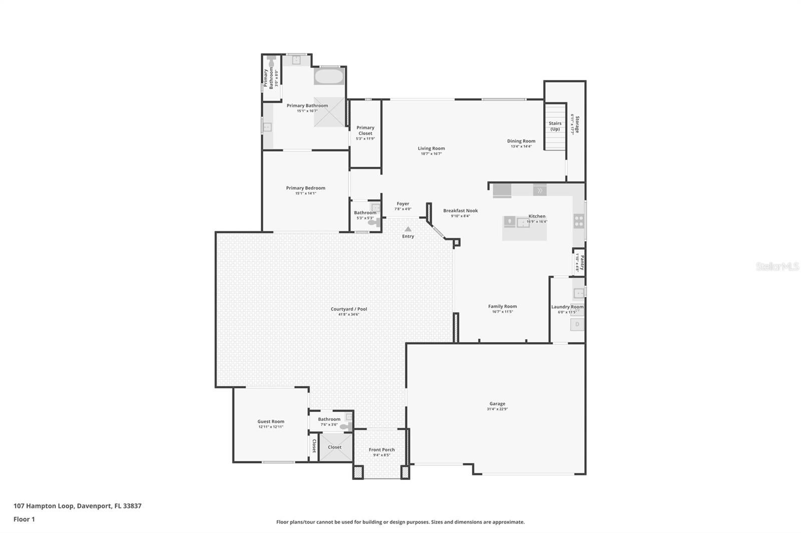Davenport, Florida, 33837, United States, 4 Bedrooms Bedrooms, ,4 BathroomsBathrooms,Residential,Active,1967317