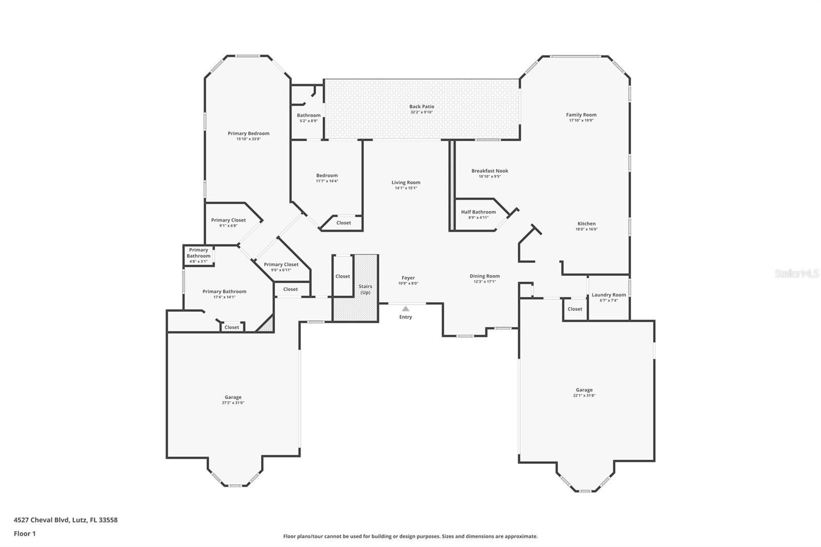 Lutz, Florida, 33558, United States, 4 Bedrooms Bedrooms, ,5 BathroomsBathrooms,Residential,Active,1990590
