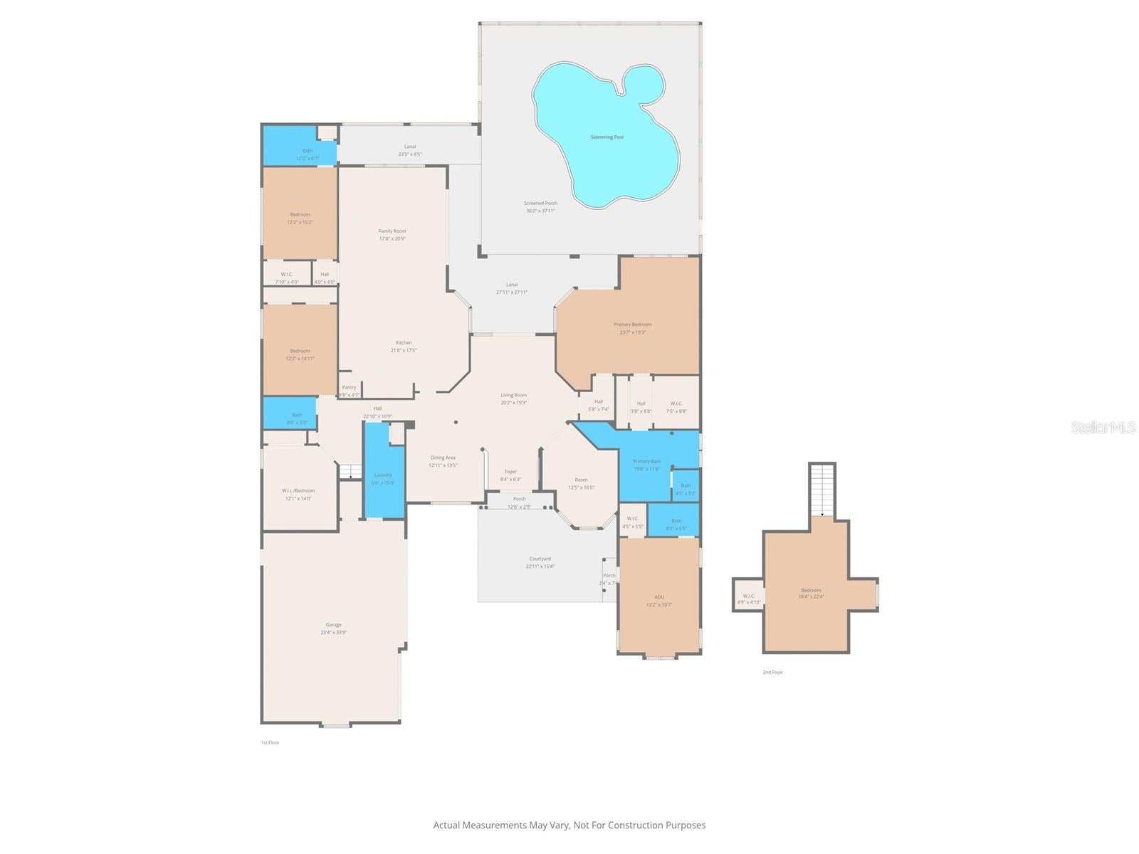 Tampa, Florida, 33647, United States, 5 Bedrooms Bedrooms, ,5 BathroomsBathrooms,Residential,Active,1990671