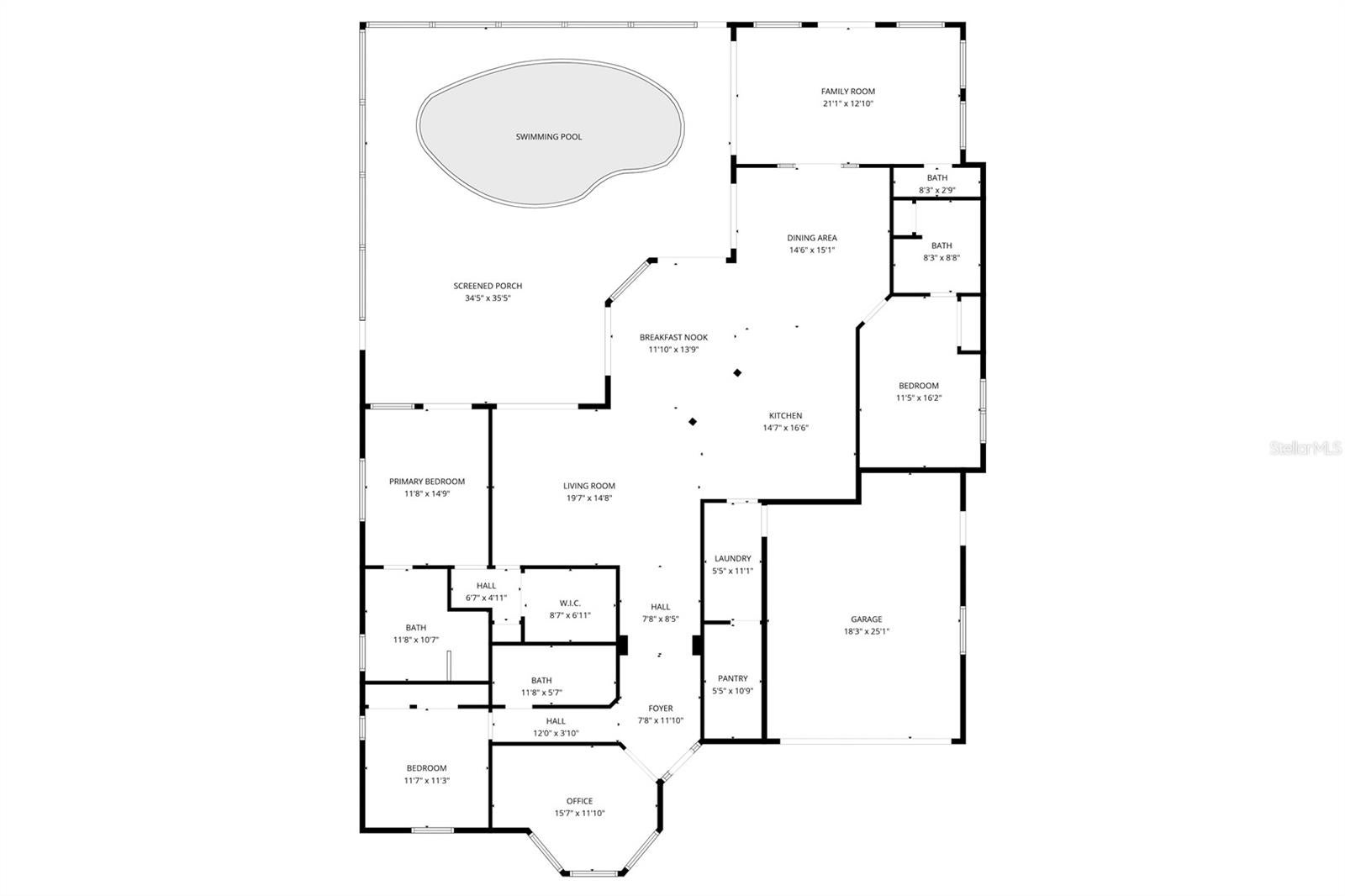 Sarasota, Florida, 34236, United States, 3 Bedrooms Bedrooms, ,4 BathroomsBathrooms,Residential,Active,2007150