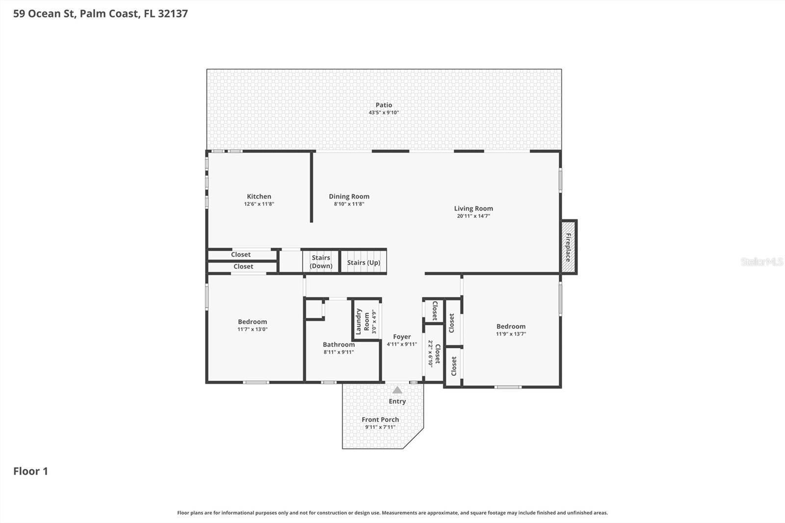 Palm Coast, Florida, 32137, United States, 3 Bedrooms Bedrooms, ,3 BathroomsBathrooms,Residential,Active,2030098