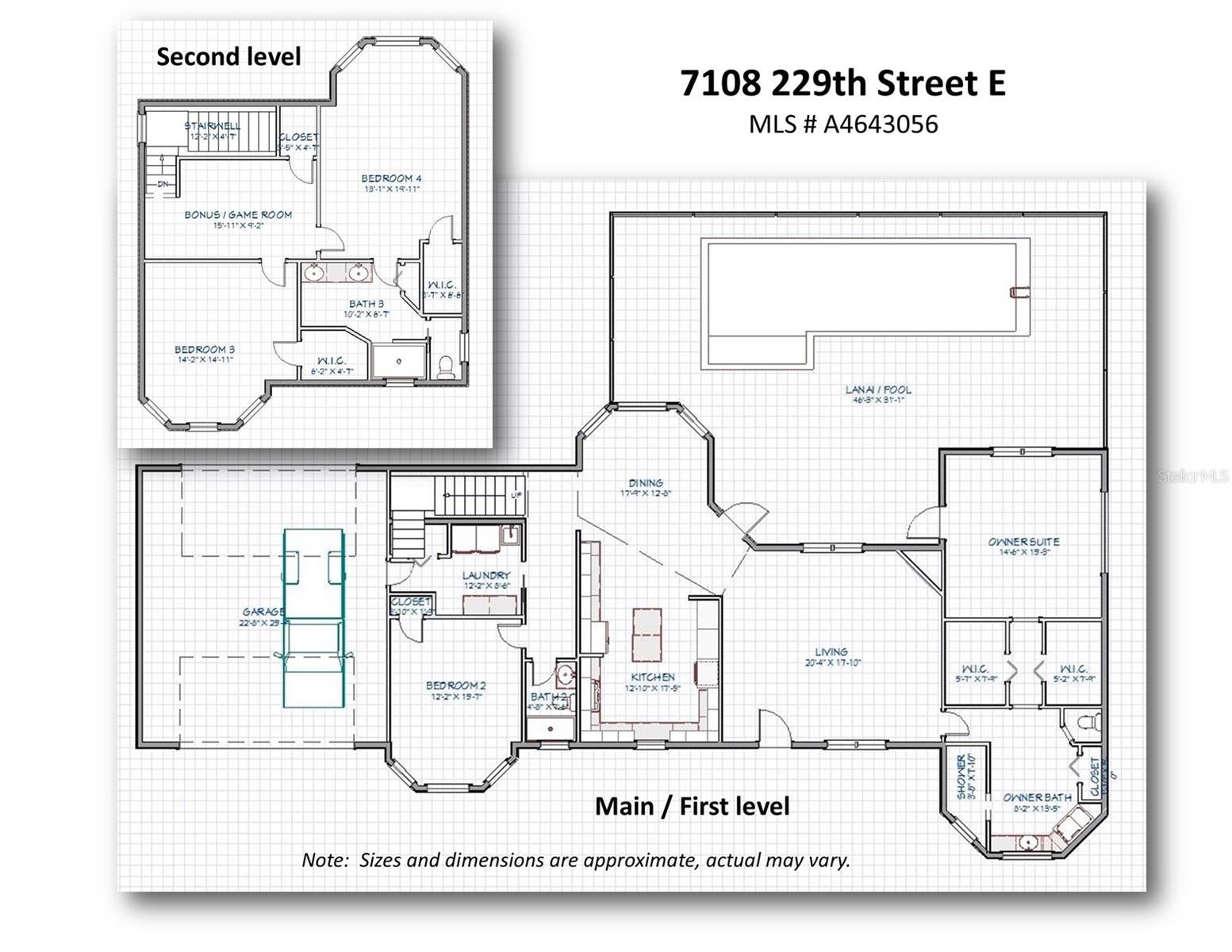 Bradenton, Florida, 34211, United States, 4 Bedrooms Bedrooms, ,3 BathroomsBathrooms,Residential,Active,1730719