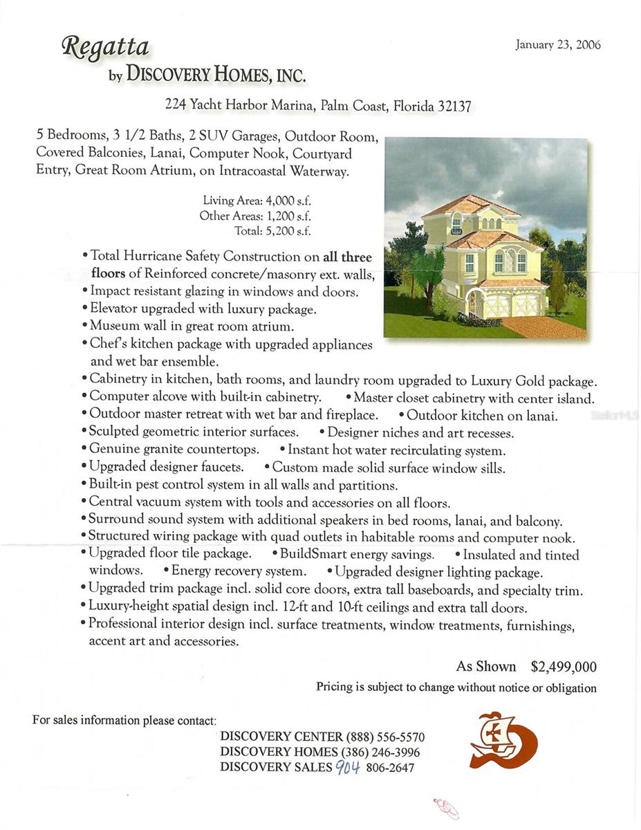 Palm Coast, Florida, 32137, United States, 5 Bedrooms Bedrooms, ,5 BathroomsBathrooms,Residential,Active,2044134