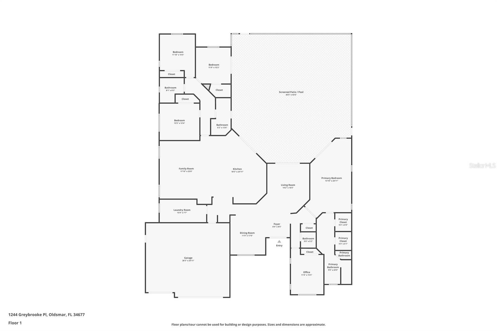 Oldsmar, Florida, 34677, United States, 5 Bedrooms Bedrooms, ,4 BathroomsBathrooms,Residential,Active,1946542