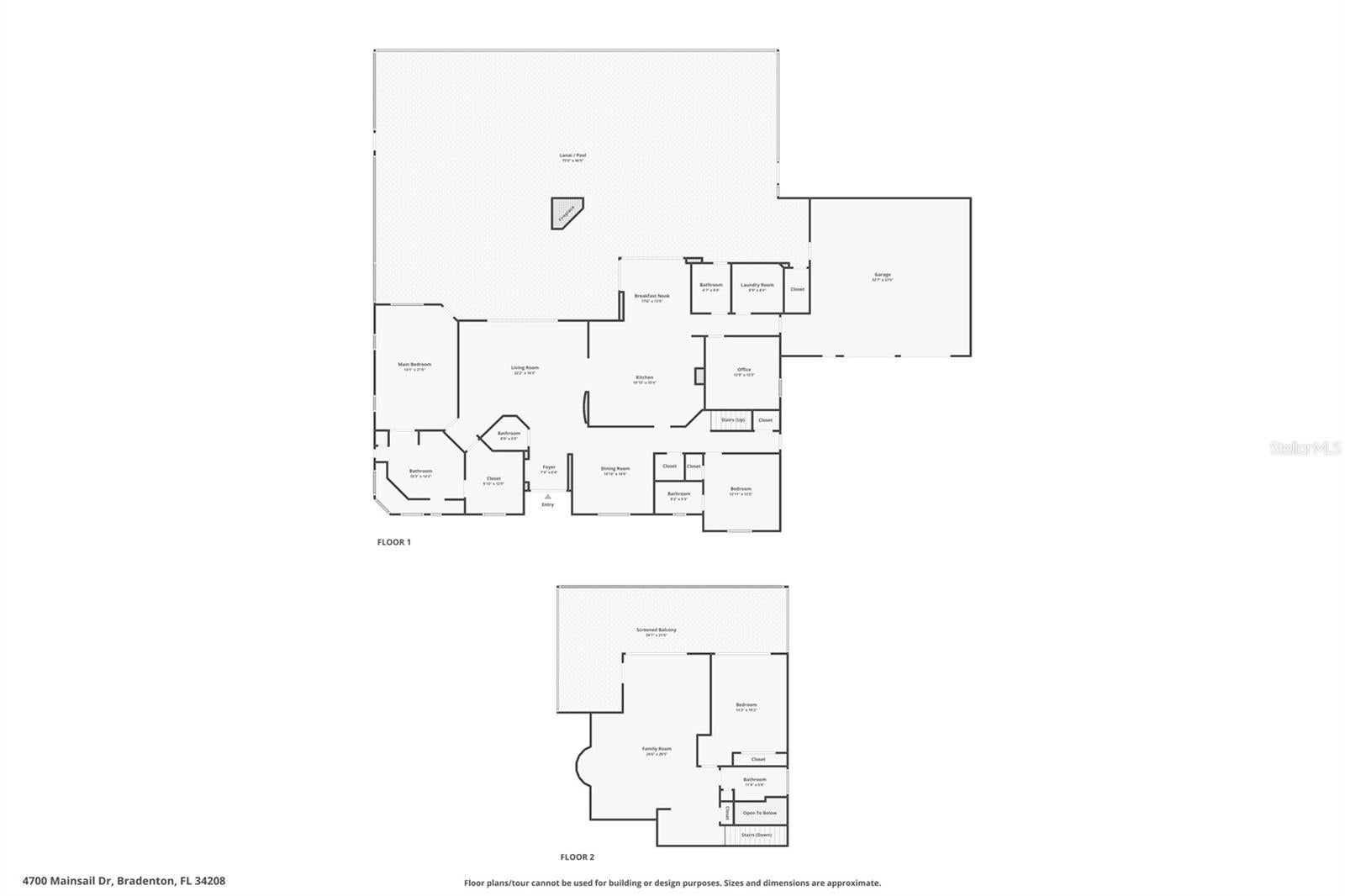 Bradenton, Florida, 34208, United States, 3 Bedrooms Bedrooms, ,5 BathroomsBathrooms,Residential,Active,1986879