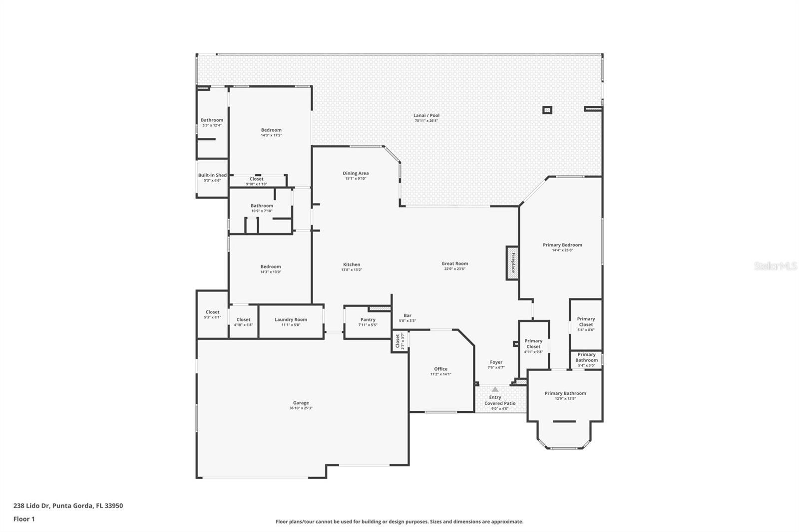 Punta Gorda, Florida, 33950, United States, 3 Bedrooms Bedrooms, ,3 BathroomsBathrooms,Residential,Active,1945535