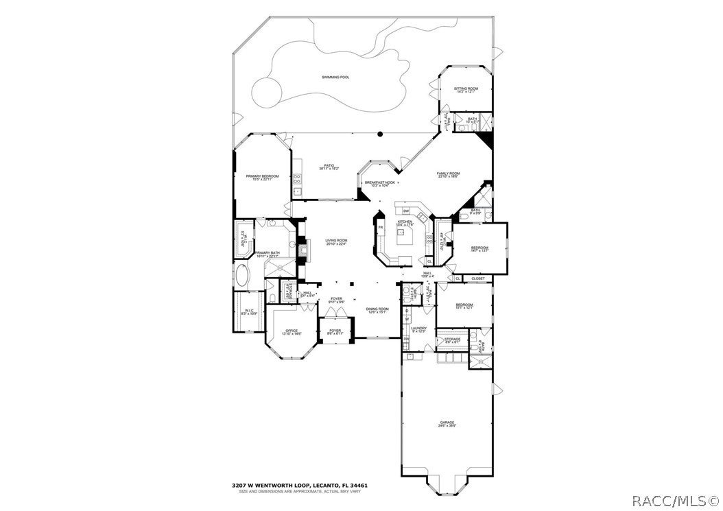 Lecanto, Florida, 34461, United States, 3 Bedrooms Bedrooms, ,5 BathroomsBathrooms,Residential,Active,2028539