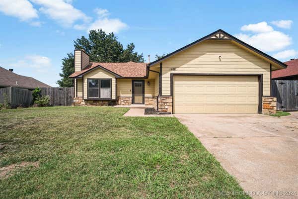 1401 E 138TH PL, GLENPOOL, OK 74033 - Image 1