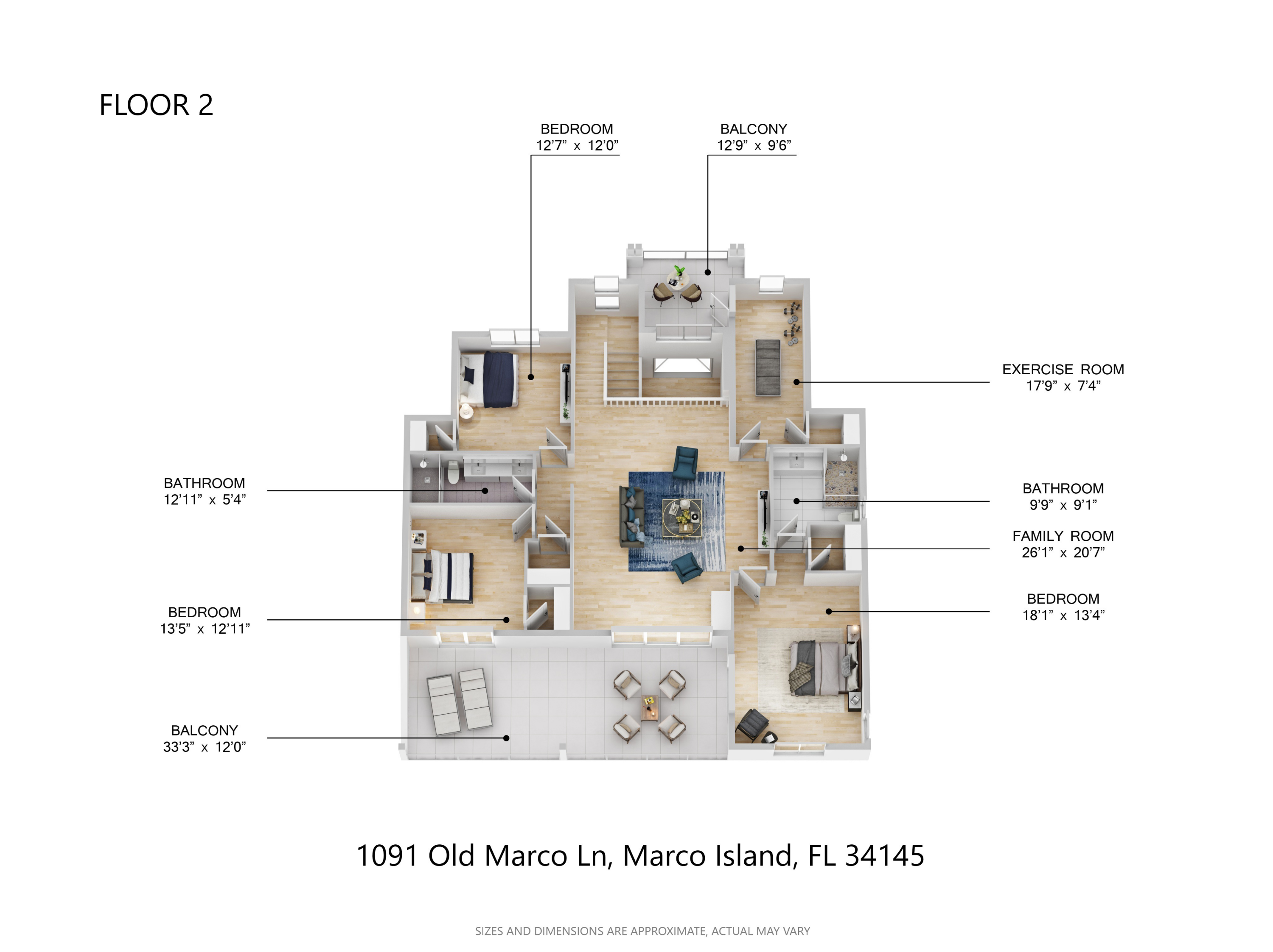 Marco Island, Florida, 34145, United States, 5 Bedrooms Bedrooms, ,5 BathroomsBathrooms,Residential,Active,1738482