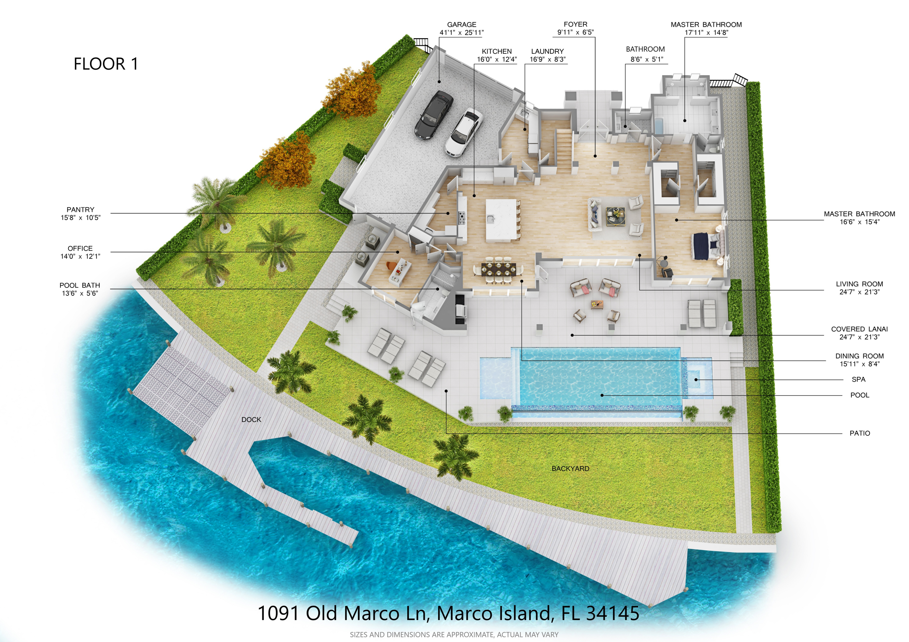 Marco Island, Florida, 34145, United States, 5 Bedrooms Bedrooms, ,5 BathroomsBathrooms,Residential,Active,1738482