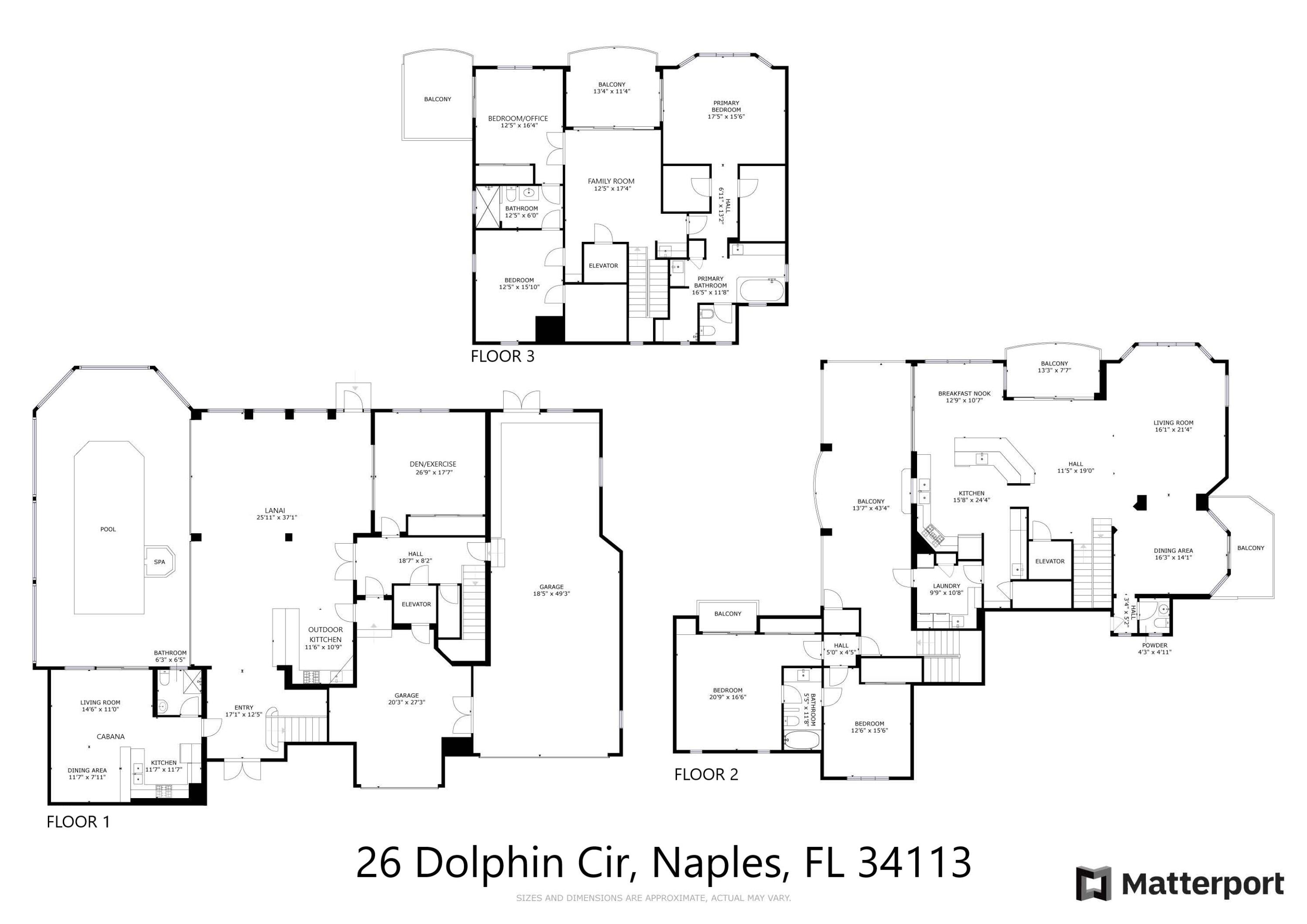 Naples, Florida, 34113, United States, ,5 BathroomsBathrooms,Residential,Active,1828939