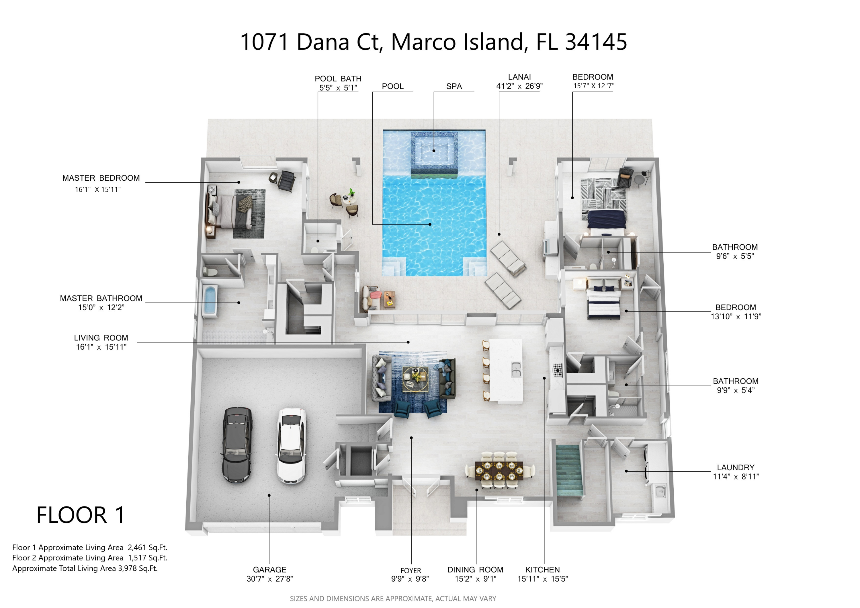 Marco Island, Florida, 34145, United States, ,6 BathroomsBathrooms,Residential,Active,1769769