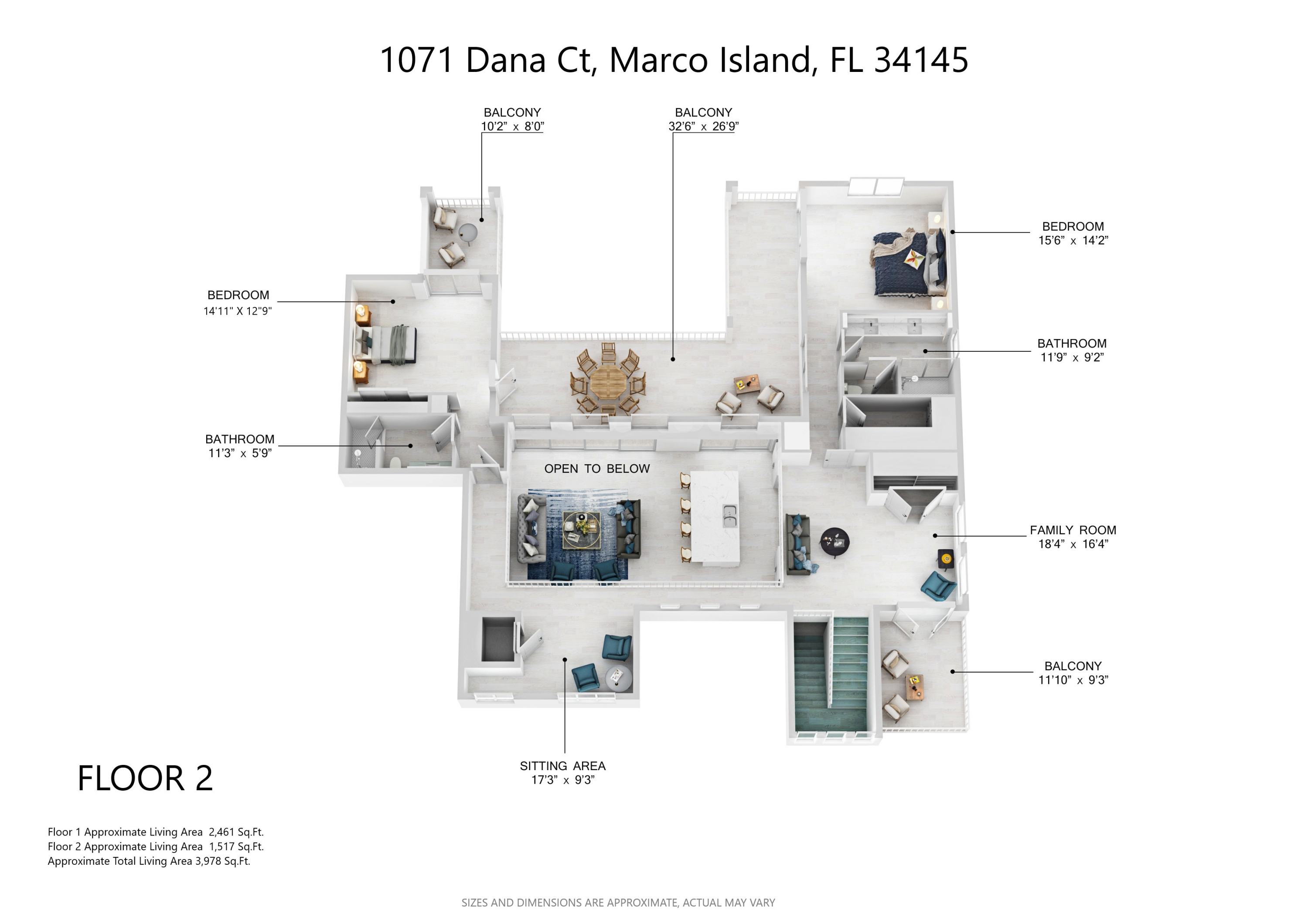 Marco Island, Florida, 34145, United States, ,6 BathroomsBathrooms,Residential,Active,1769769