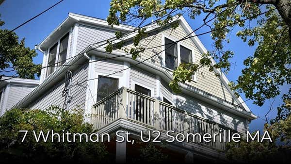 7 WHITMAN ST # 2, SOMERVILLE, MA 02144 - Image 1