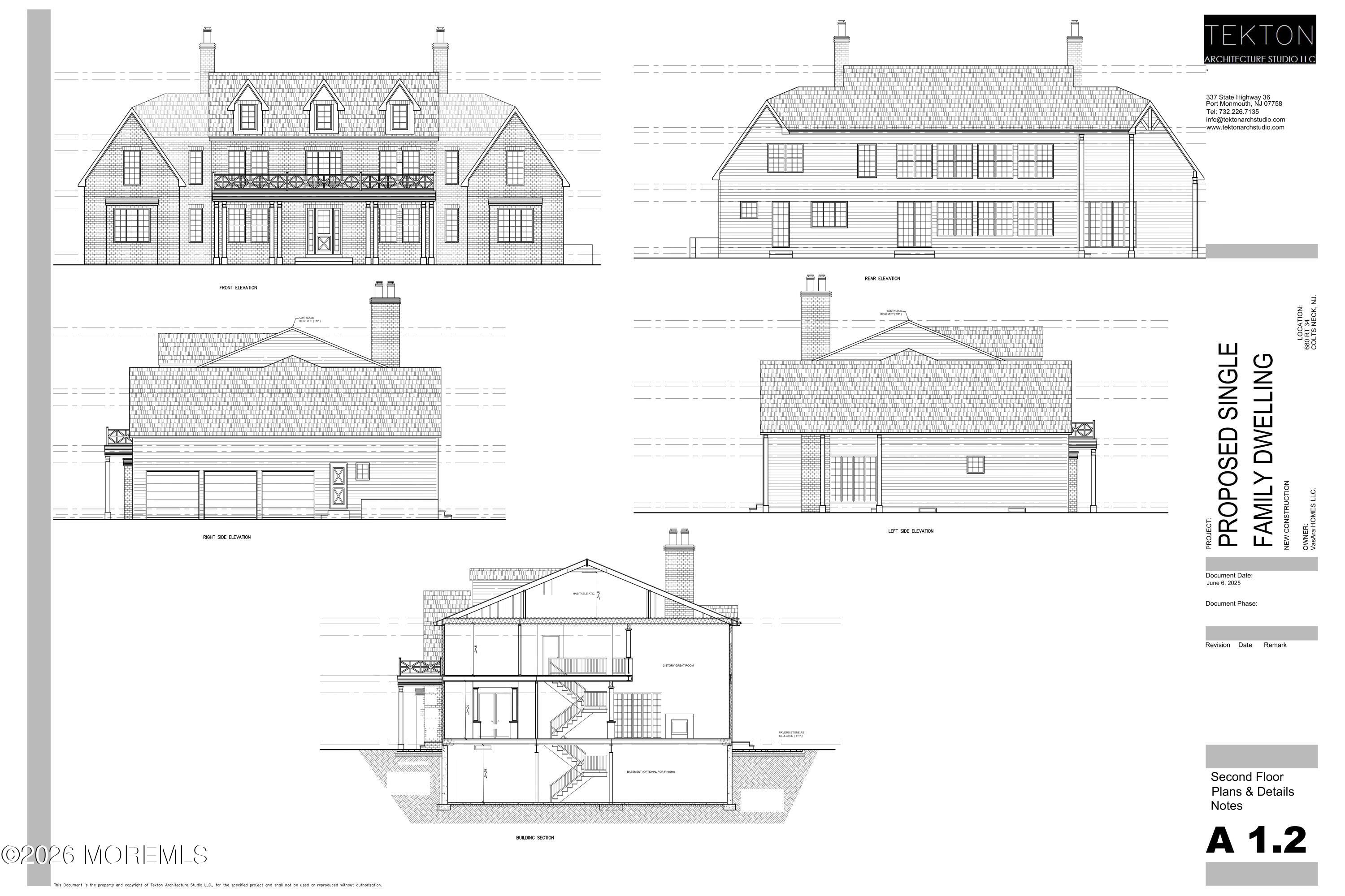 Colts Neck, New Jersey, 07722, United States, 5 Bedrooms Bedrooms, ,5 BathroomsBathrooms,Residential,Active,2007642