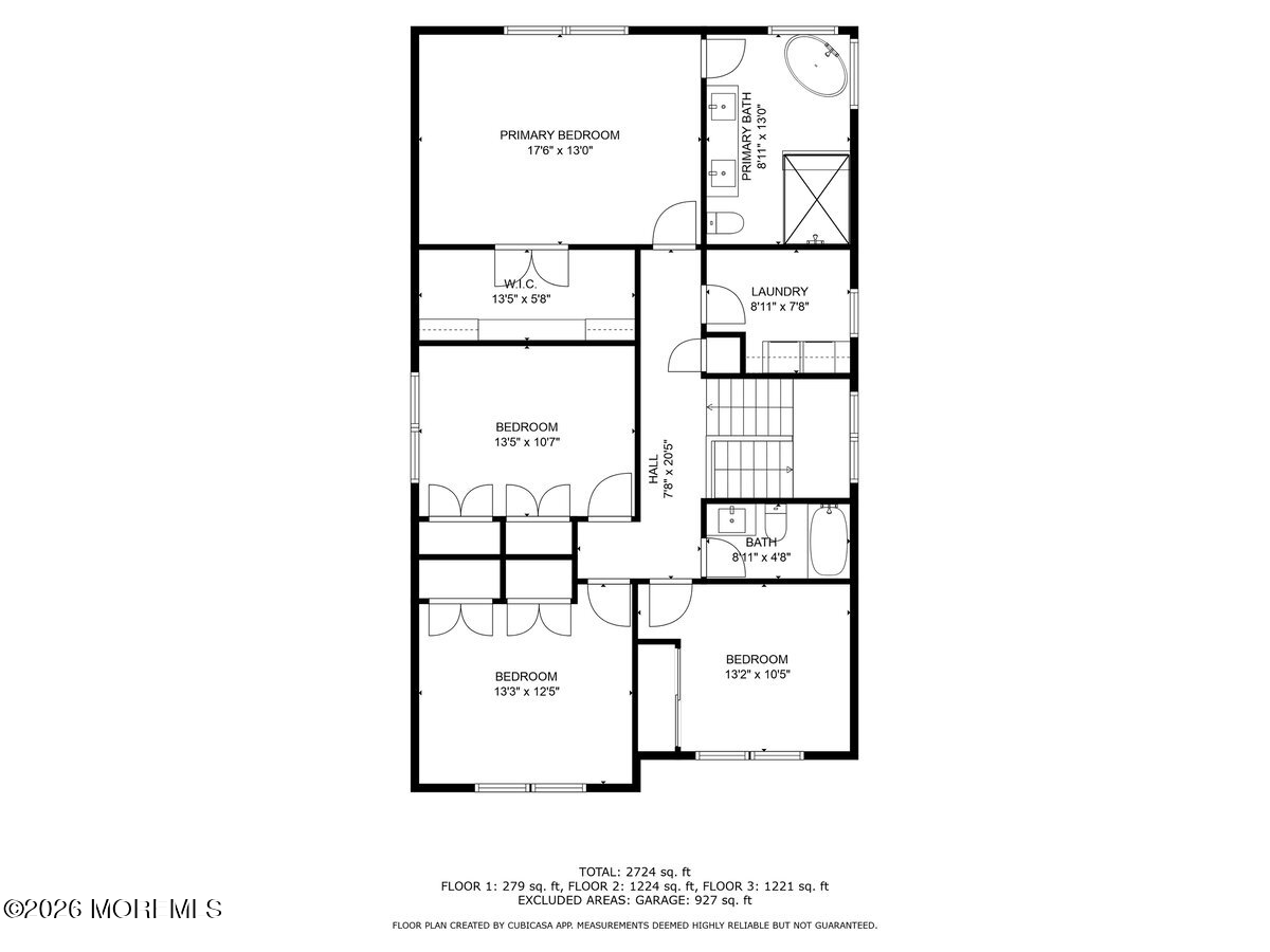 Brick, New Jersey, 08723, United States, 5 Bedrooms Bedrooms, ,3 BathroomsBathrooms,Residential,Active,2009154