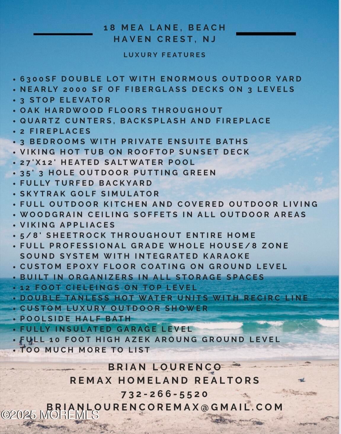 Beach Haven, New Jersey, 08008, United States, 6 Bedrooms Bedrooms, ,6 BathroomsBathrooms,Residential,Active,1969766