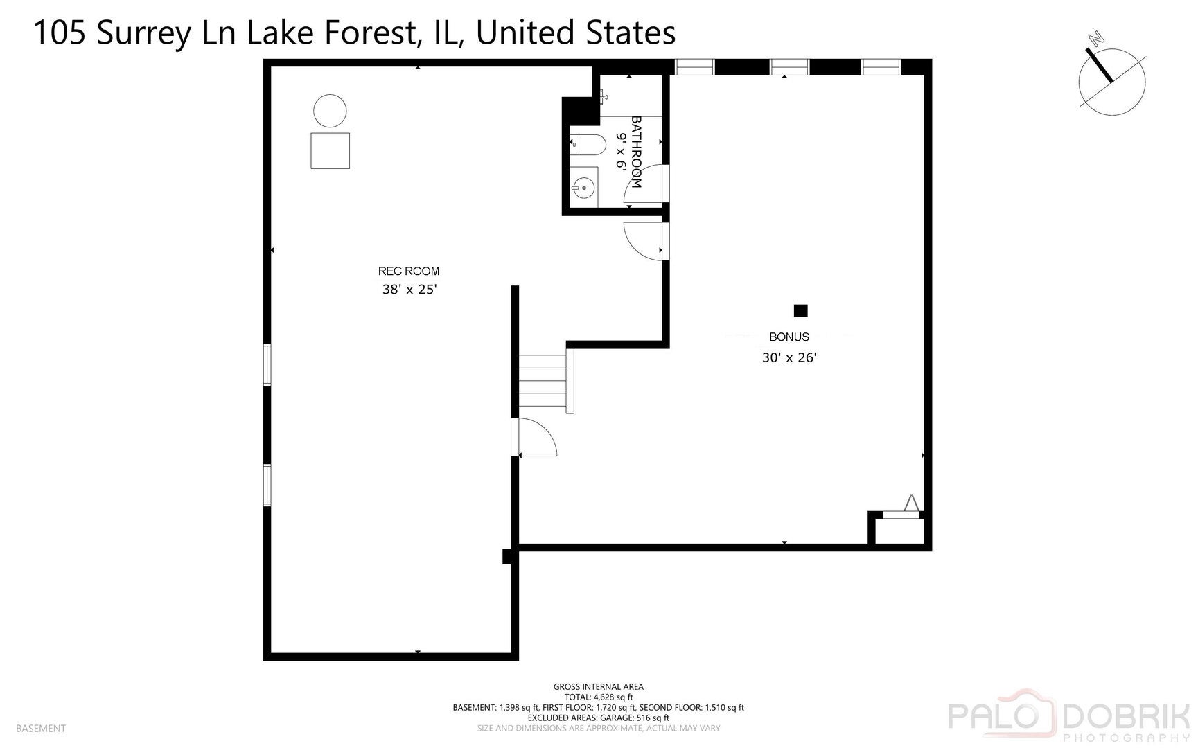 Lincolnshire, Illinois, 60045, United States, 5 Bedrooms Bedrooms, ,4 BathroomsBathrooms,Residential,Active,1885006