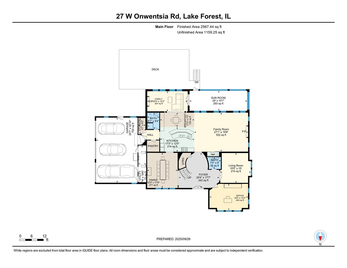 Lake Forest, Illinois, 60045, United States, 4 Bedrooms Bedrooms, ,6 BathroomsBathrooms,Residential,Active,1954434