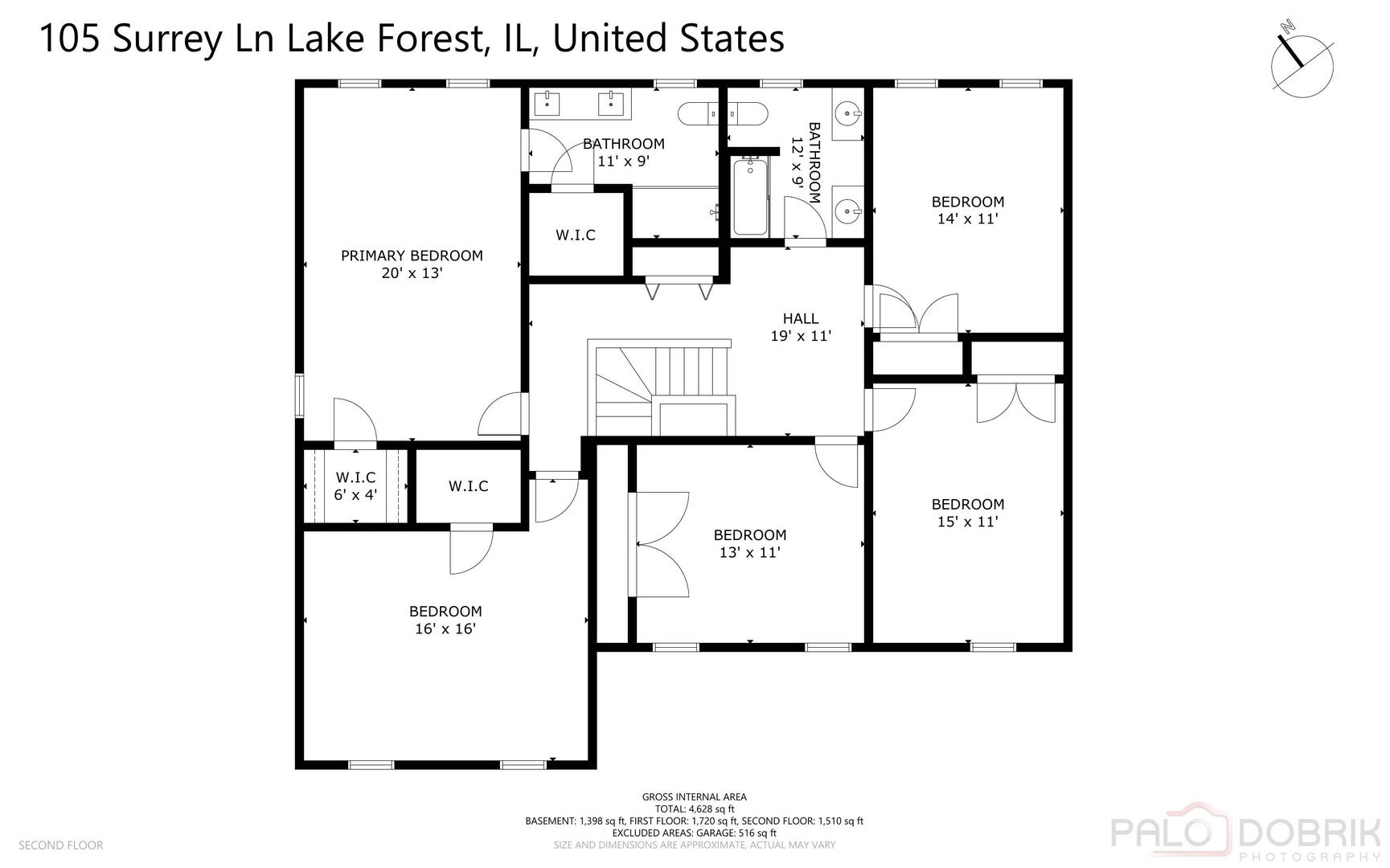 Lincolnshire, Illinois, 60045, United States, 5 Bedrooms Bedrooms, ,4 BathroomsBathrooms,Residential,Active,1885006
