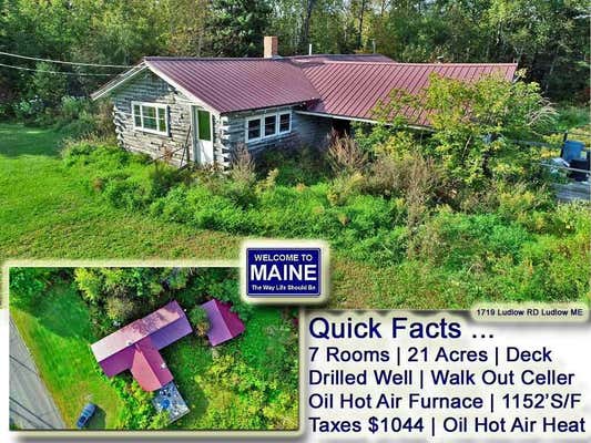 1719 LUDLOW RD, LUDLOW, ME 04730 - Image 1